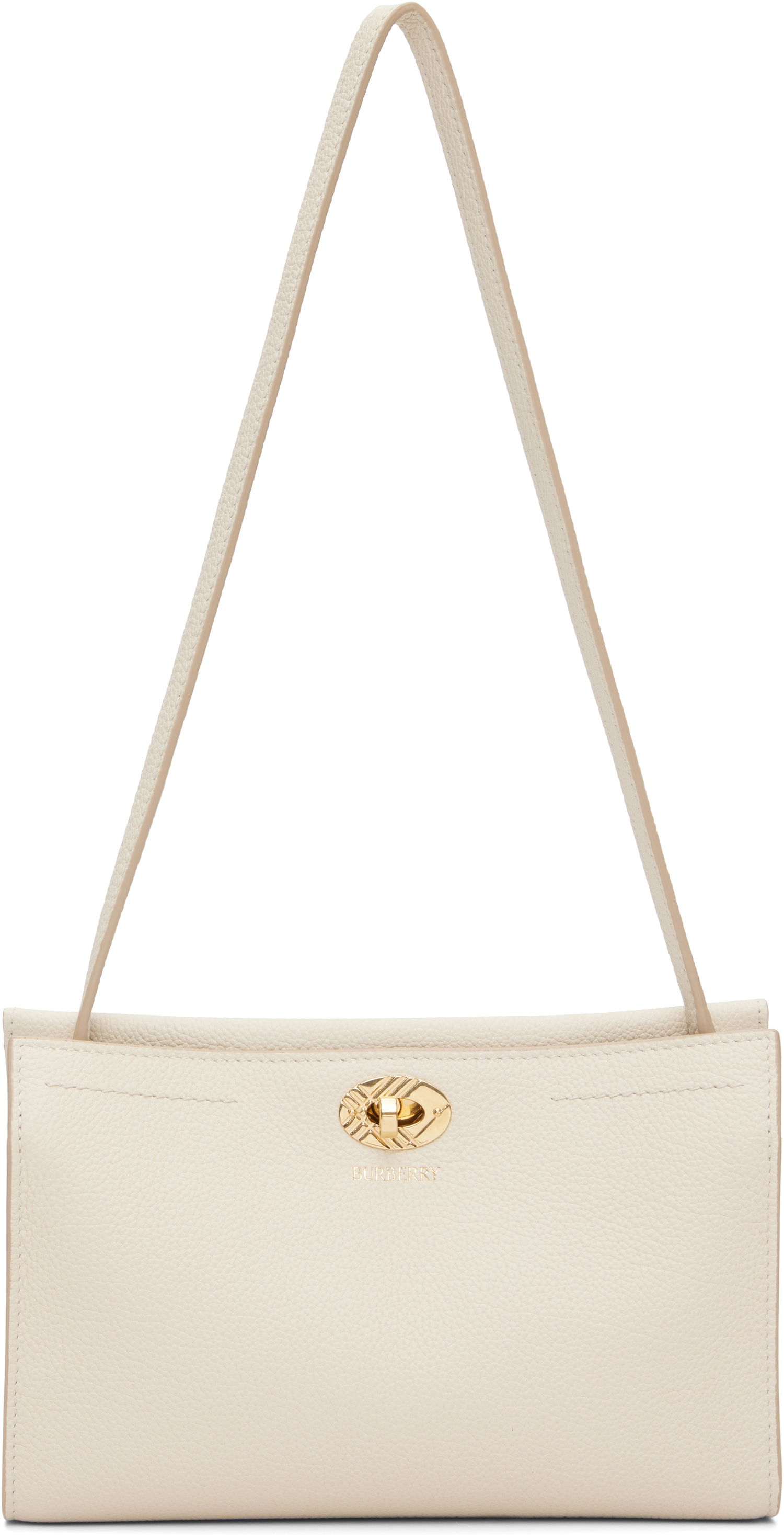 Дамска чанта Burberry Burberry Cotswolds Pouch Bag Бяло | 8111426, 0
