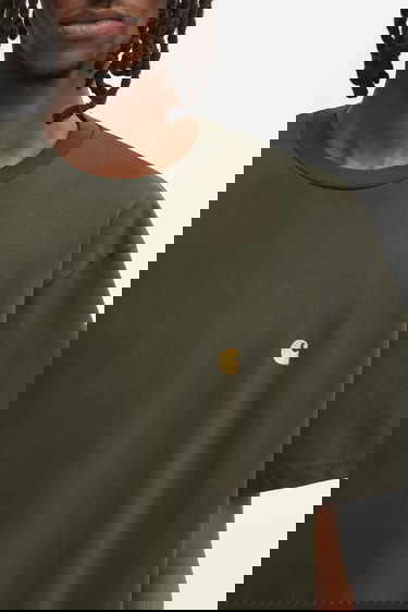 Тениска Carhartt WIP Chase Short Sleeve T-Shirt Зелено | I026391.3CBXX, 3