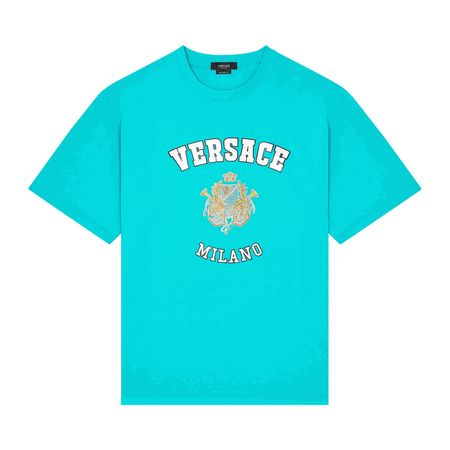 Тениска Versace Varsity Logo Tee Тюркоазено | 1005170 1A03467 1V560, 0