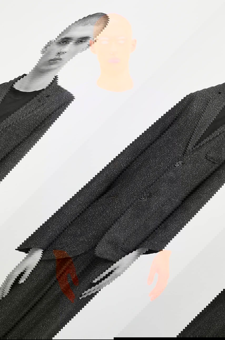 Яке Universal Works Universal Works Wool-Blend Blazer Черно | 31136.BLACK, 0