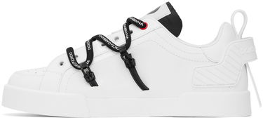 Кецове и обувки Dolce & Gabbana Black Portofino Sneakers Черно | CS1783AJ986, 2