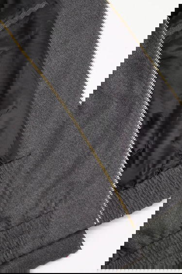 Яке бомбър Drôle de Monsieur Drôle de Monsieur La Trackjacket Flanelle Wool Bomber Jacket Сиво | H.JT234.WV008, 4