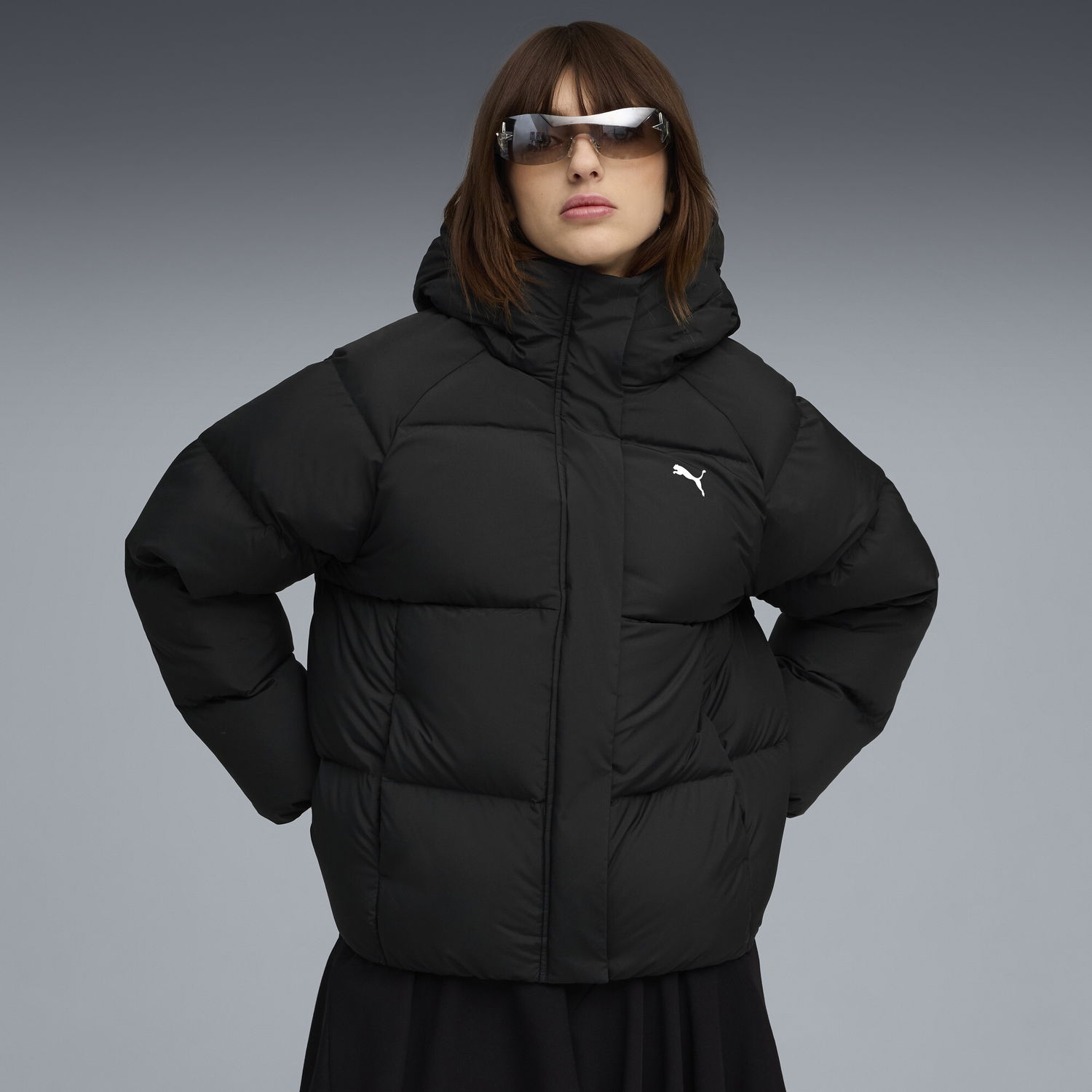 Пухо яке Puma Hooded Padded Down Jacket Черно | 688392_01, 0