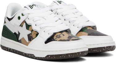 Кецове и обувки BAPE BAPE SK8 STA #2 M1 Бяло | 001FWL301314M, 3