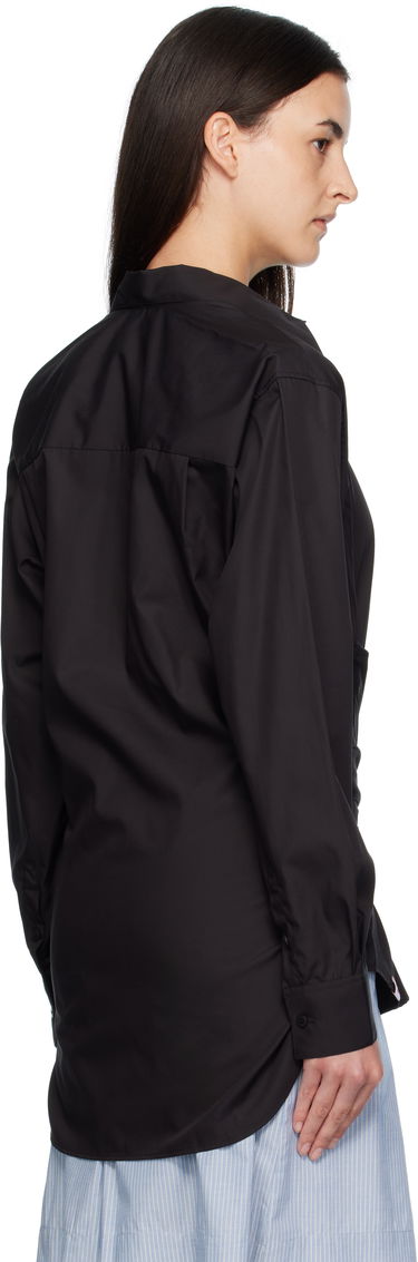 Риза Charles Jeffrey Loverboy Charles Jeffrey LOVERBOY Hug Tie-Waist Shirt Черно | 52070401, 2