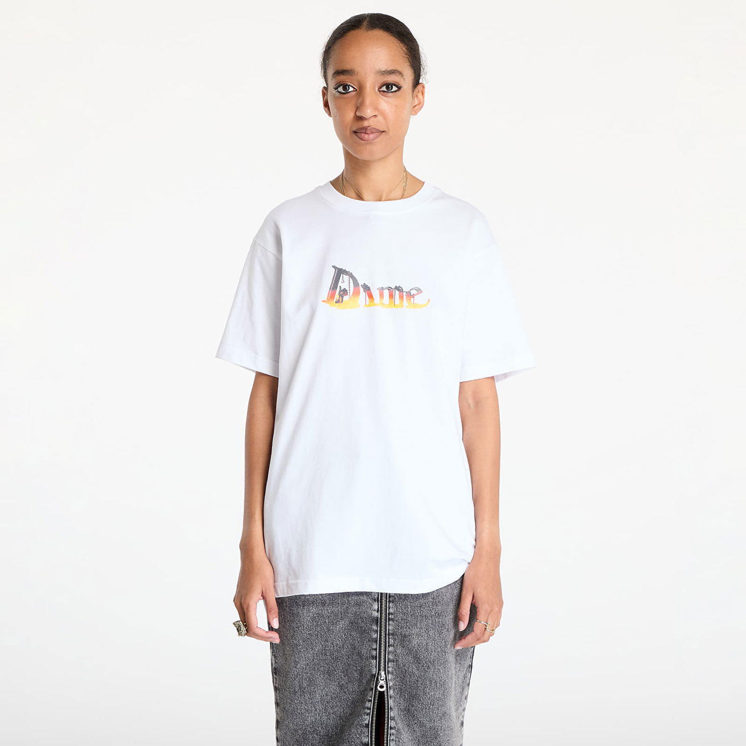 Тениска Dime Classic Skynet T-Shirt Бяло | DIMEFA2426WHT, 1