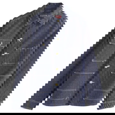 Яке KENZO Ticking Stripe Relaxed Chore Черно | FE65DV1126F1-DM, 0