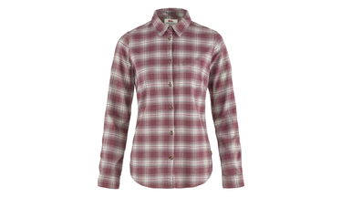 Риза FJÄLLRÄVEN Ovik Flannel Shirt Бургунди | F89833-410-021, 0
