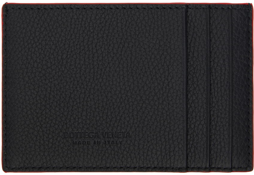 Портфейл Bottega Veneta Intrecciato Leather Card Holder Черно | 748052VCP13, 1