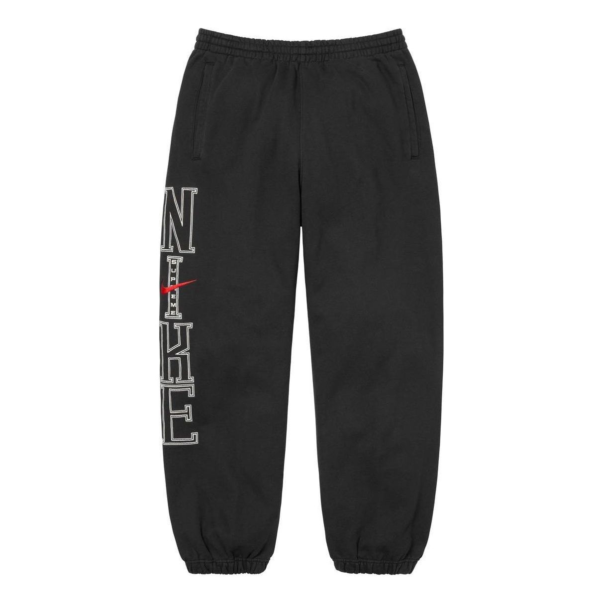 Спортни панталони Supreme Supreme x Nike Men's Fleece Sweatpants Черно | SUP-SS24-165, 0