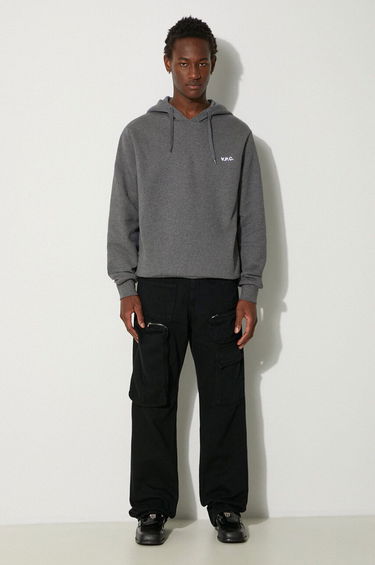 Суитчър A.P.C. Boxy Petit Hoodie Сиво | COHBR.H27917.TPR, 1