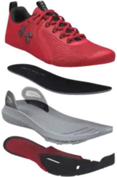 Кецове и обувки Under Armour Charged Commit TR 3 Червено | 3023703-600, 4