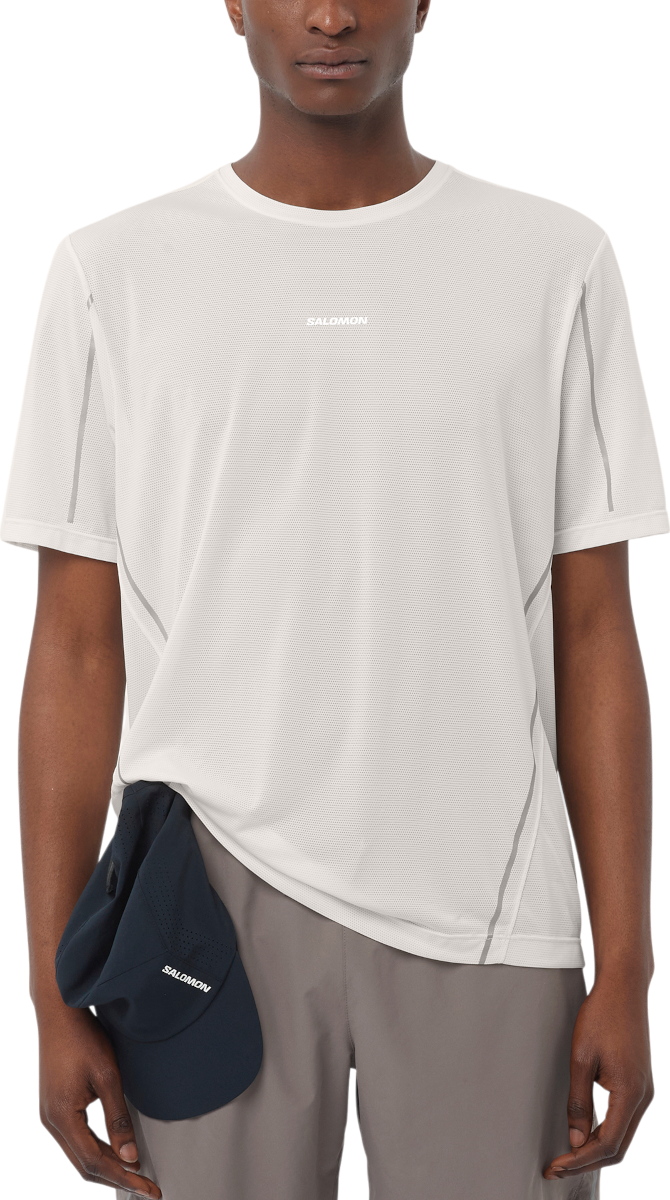 Тениска Salomon Salomon SHAKEout Core Short Sleeve T-Shirt Бяло | lc2660400, 0