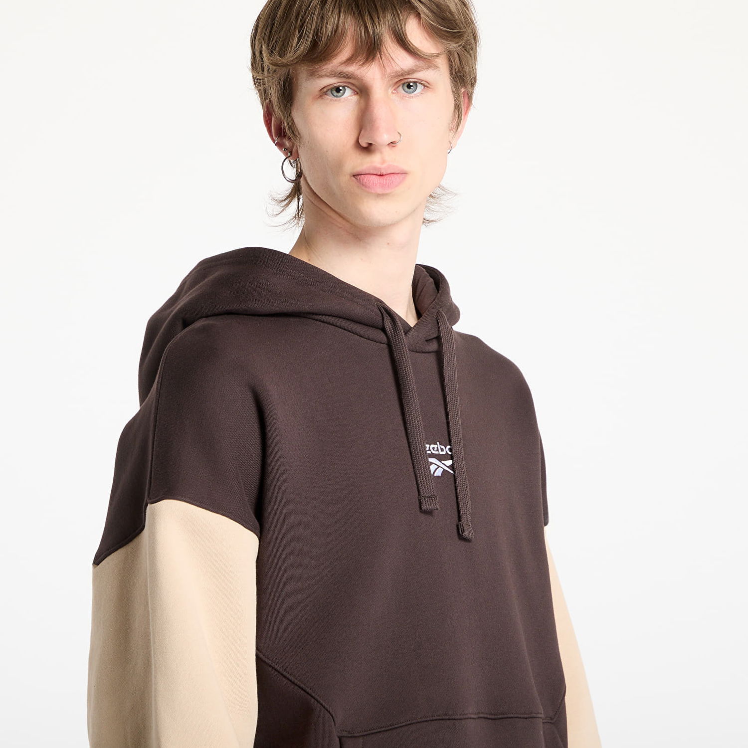 Суитчър Reebok Reebok Classic French Terry Unearthed Hoodie Кафяво | RMBB00AC99JER001600A, 1