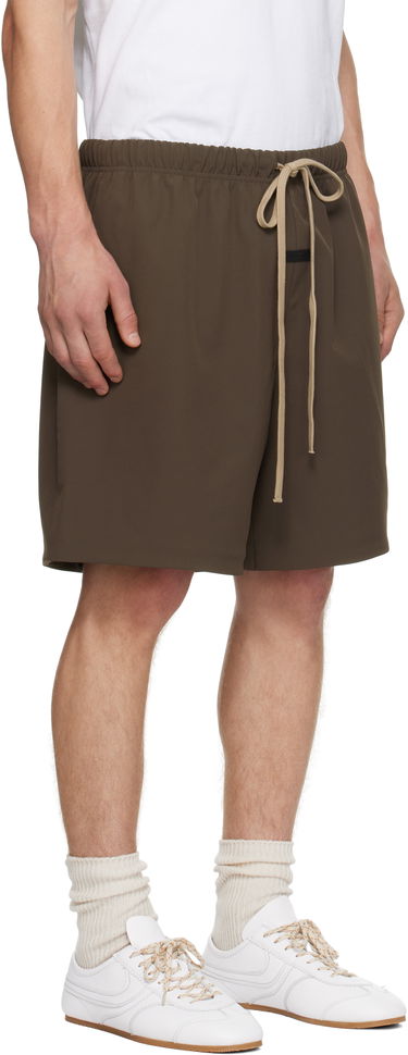Къси панталони Fear of God Fear of God Essentials Bonded Nylon Shorts Зелено | 160HO244375F, 1