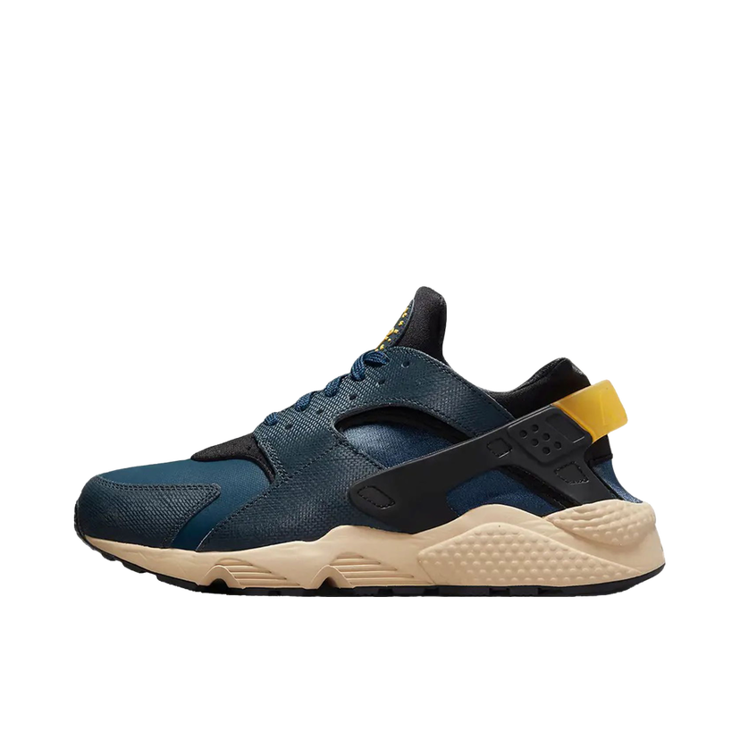 Кецове и обувки Nike Air Huarache Premium Armory Navy University Gold Черно | DZ4852-001