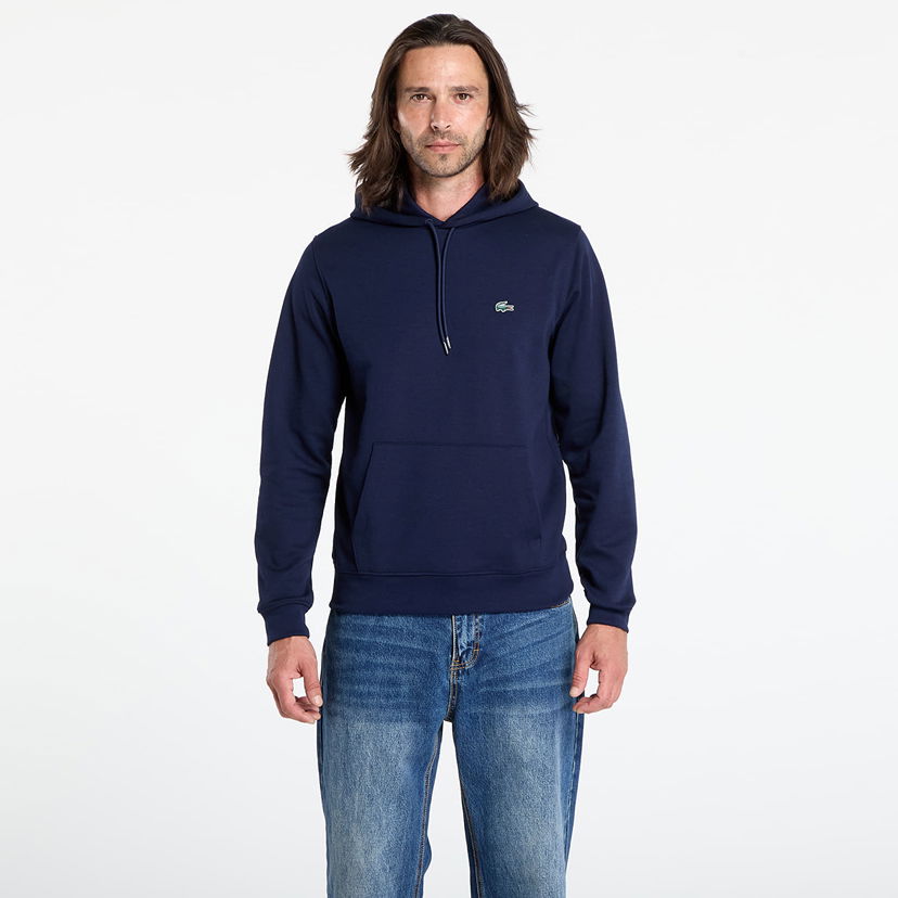Суитчър Lacoste LACOSTE Men's Hoodie Тъмно синьо | SH5542 166