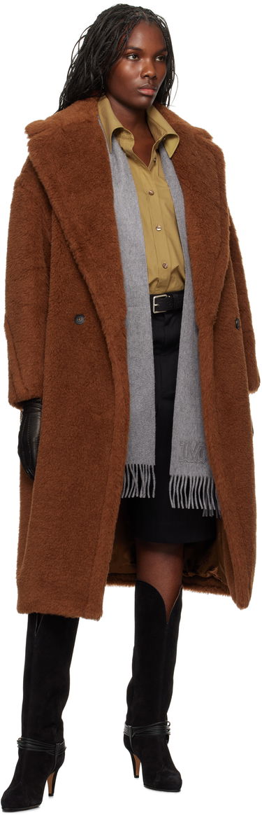 Палта Max Mara Max Mara Tedgirl Teddy Coat Кафяво | 2421016042600 MM10501, 4