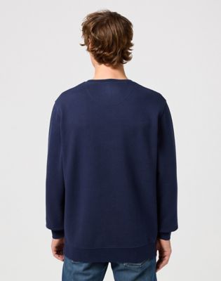 Пуловер Wrangler Wrangler Sign Off Crew Sweatshirt Тъмно синьо | 112350534:XXL, 1