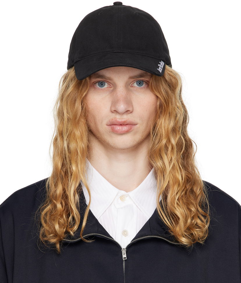 Шапка с козирка Acne Studios Embroidered Logo Cap Черно | C40380-