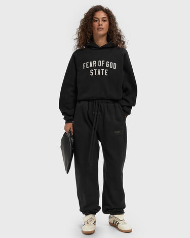 Суитчър Fear of God Fleece Raglan Hoodie Черно | 192SP257820FW-861, 2