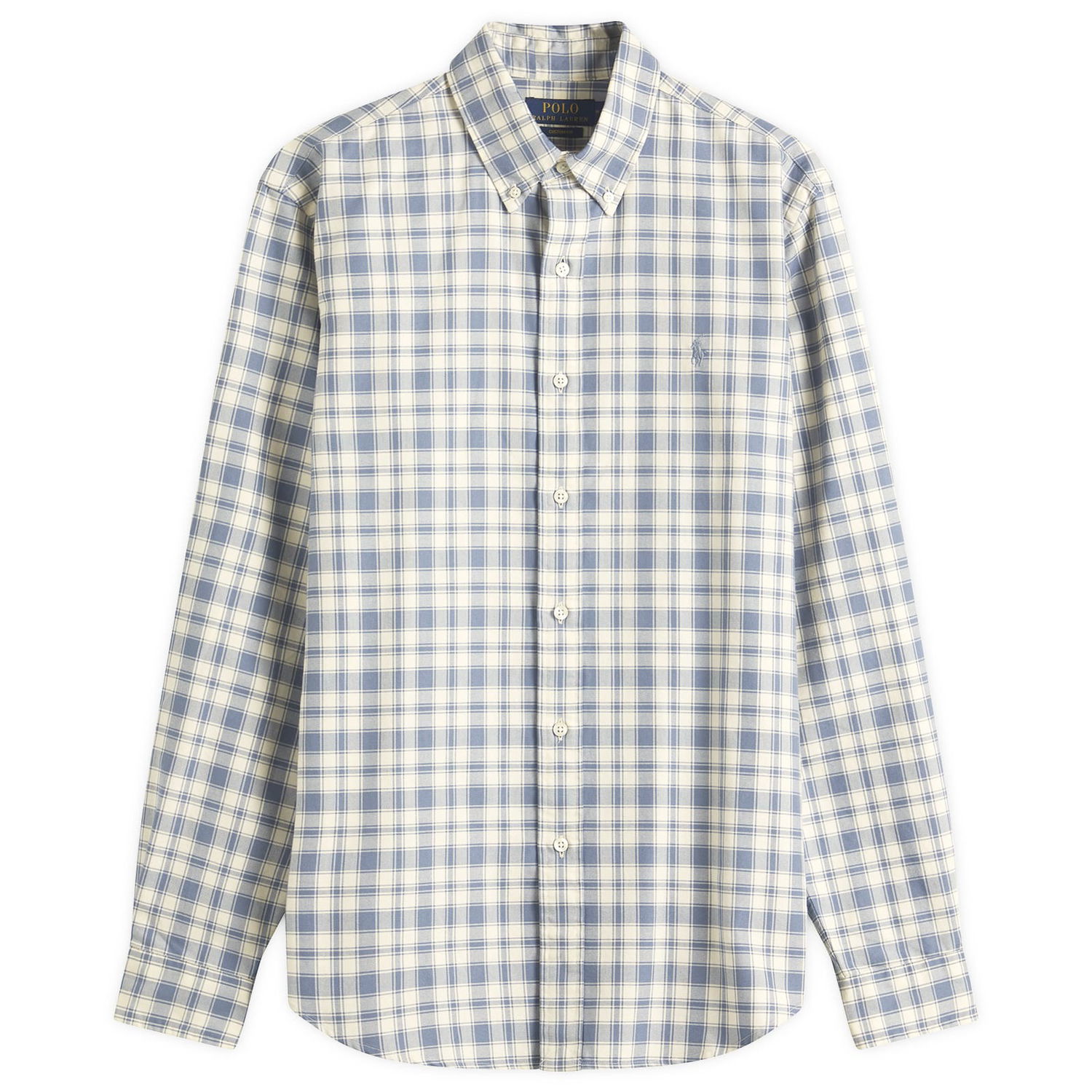 Риза Polo by Ralph Lauren Ralph Lauren Custom Fit Oxford Shirt, Size Large Синьо | 710968962003, 1