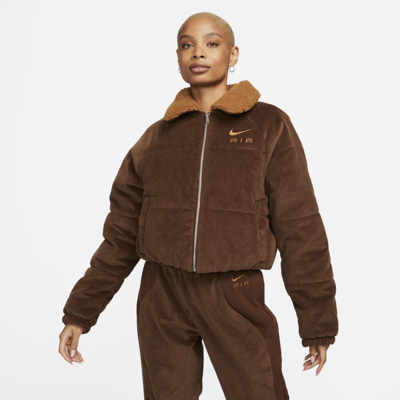 Яке Nike Air Therma-FIT Corduroy Winter Jacket Кафяво | DQ6930-259, 0