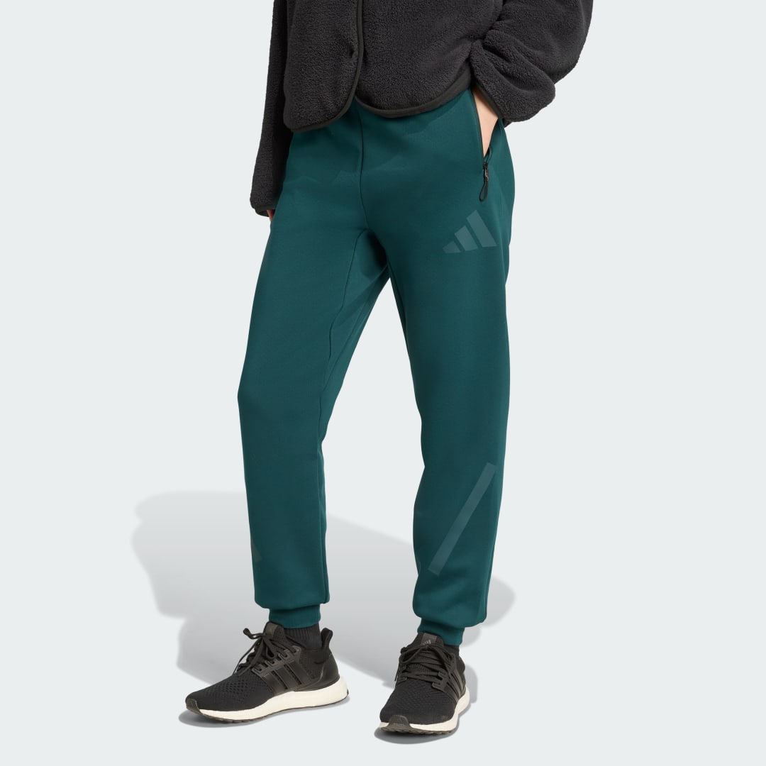 Спортни панталони adidas Performance Z.N.E. Training Pants Зелено | JW7738, 0