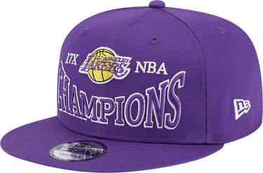Шапка с козирка New Era 9FIFTY NBA Los Angeles Lakers Champions Patch Snapback Cap Лилаво | 60364222-lila, 0
