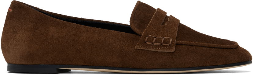Облекло Aeyde Aeyde Alfie Suede Loafers Кафяво | A11-FL-GGRS08FL1-SS24-990-022