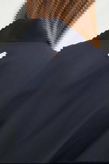 Яке KENZO Kenzo Kimono Wool Jacket Тъмно синьо | FE65VE1409RE, 4