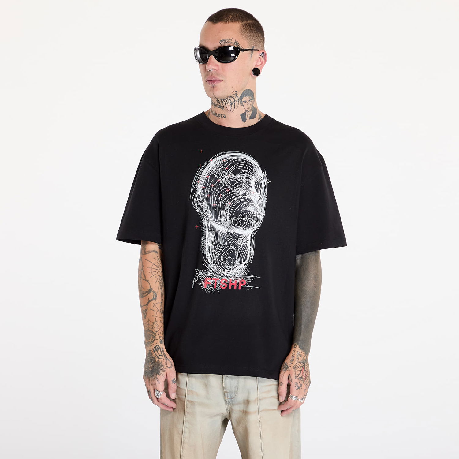 Тениска Footshop FTSHP Headless T-Shirt UNISEX Black XS Черно | FTSHP_421, 0
