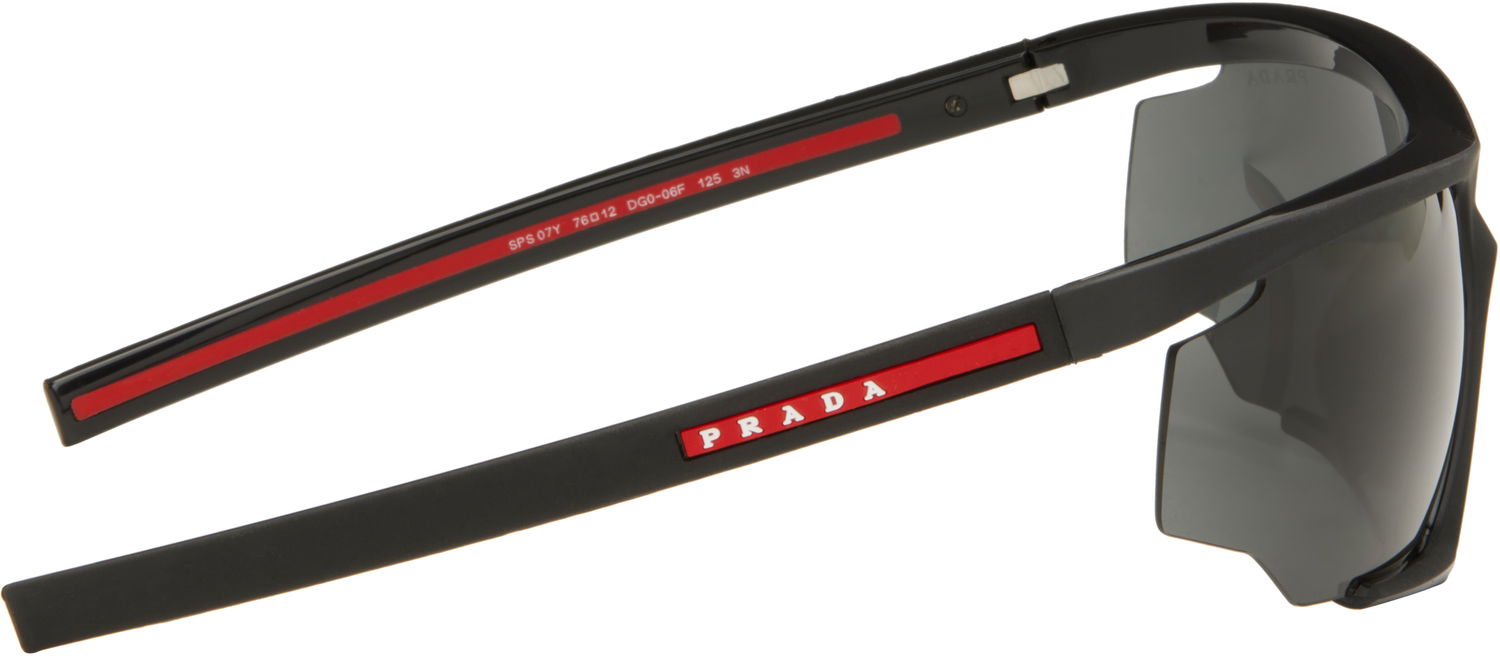 Слънчеви очила Prada Prada Linea Rossa Impavid Sunglasses Черно | 0PS 07YS 8056597884266, 1