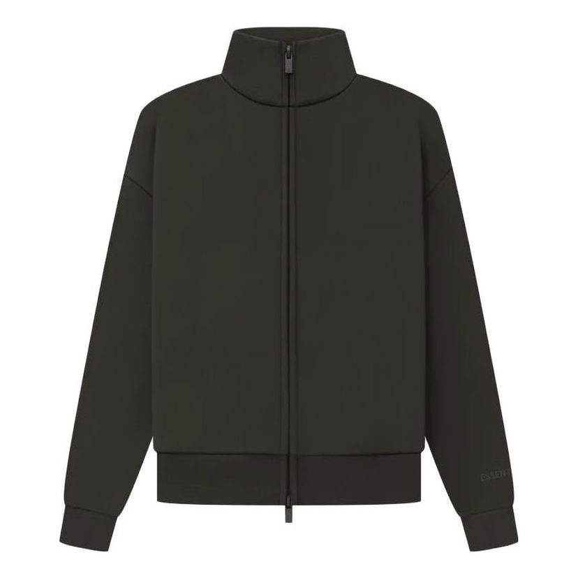 Яке Fear of God Fear of God Essentials SS23 Fullzip Jacket Черно | FOG-SS23-121