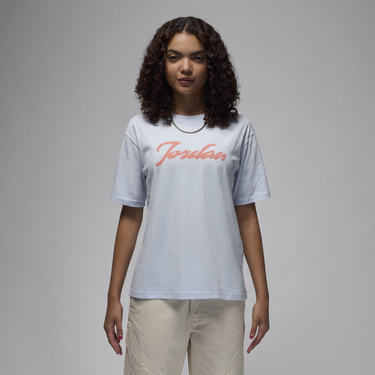 Тениска Jordan Graphic Print T-Shirt Синьо | FV7200-085, 4