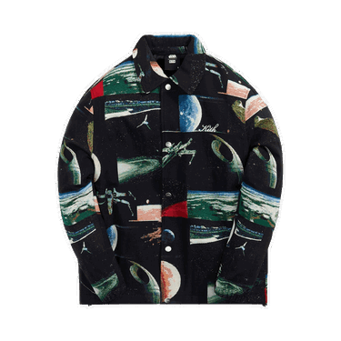 Яке KITH For Star Wars Planets Coaches Jacket Черно | KHM010068 001, 0