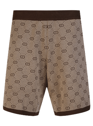 Къси панталони Gucci GG Sumpreme Shorts Бежово | 572638 XKAKV 2094