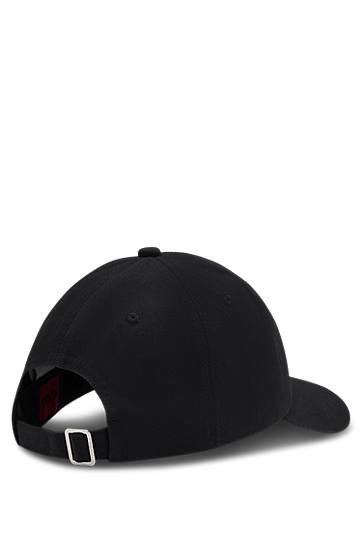 Шапка с козирка BOSS HUGO Cotton-twill Cap with Embroidered Logo Черно | 50546591, 1