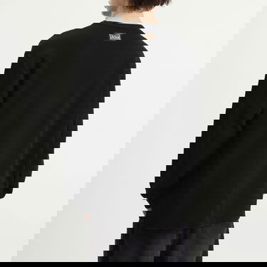 Тениска Aries Reversible Temple Waffle Long Sleeve T-Shirt, Size Large Черно | AR40666-BLK, 5