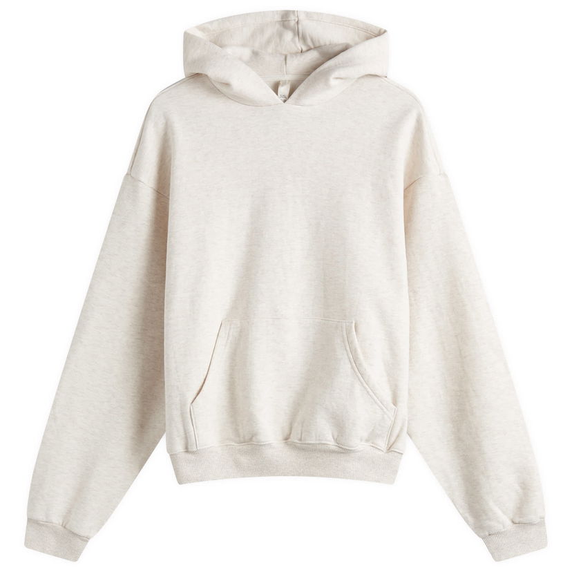 Суитчър SKIMS Fleece Pullover Hoodie Бежово | TP-PLO-4475-OATHEATHER