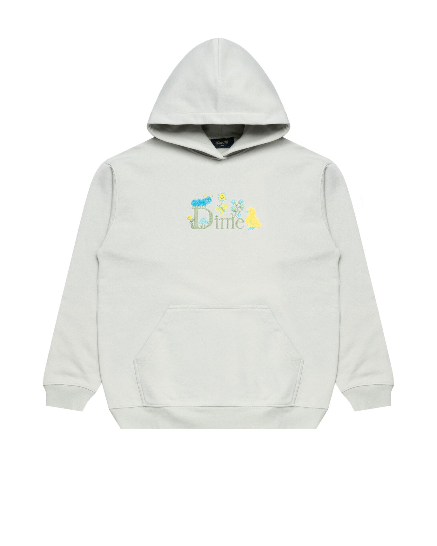 Суитчър Dime Dime Classic Cross Stitch Hoodie Sweatshirt Сиво | DIMESU2541CHA, 0
