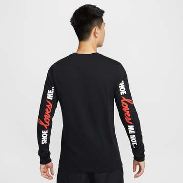 Тениска Nike Sportswear Long Sleeve T-Shirt Черно | HV9807-010, 3