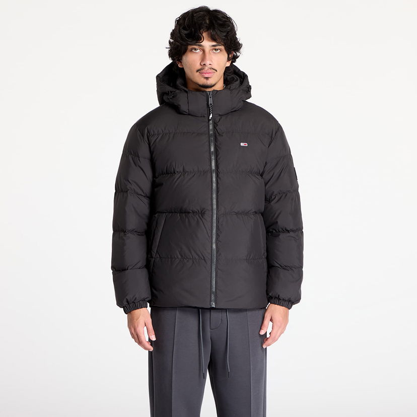 Пухо яке Tommy Hilfiger Essential Down Jacket Черно | DM0DM19786 BDS