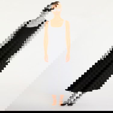 Pокля GAP Square Neck Maxi Dress Черно | 770475-01, 0