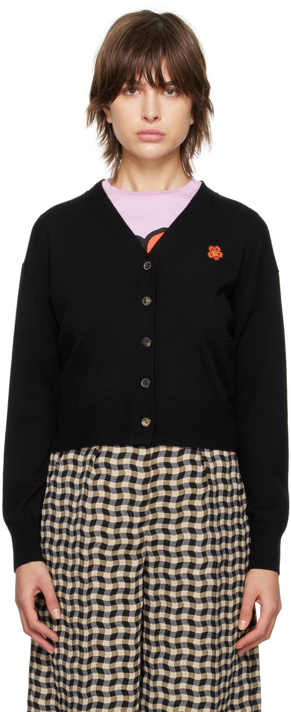 Пуловер KENZO Paris Boke Flower Cardigan Черно | FD52CA3833LB, 0