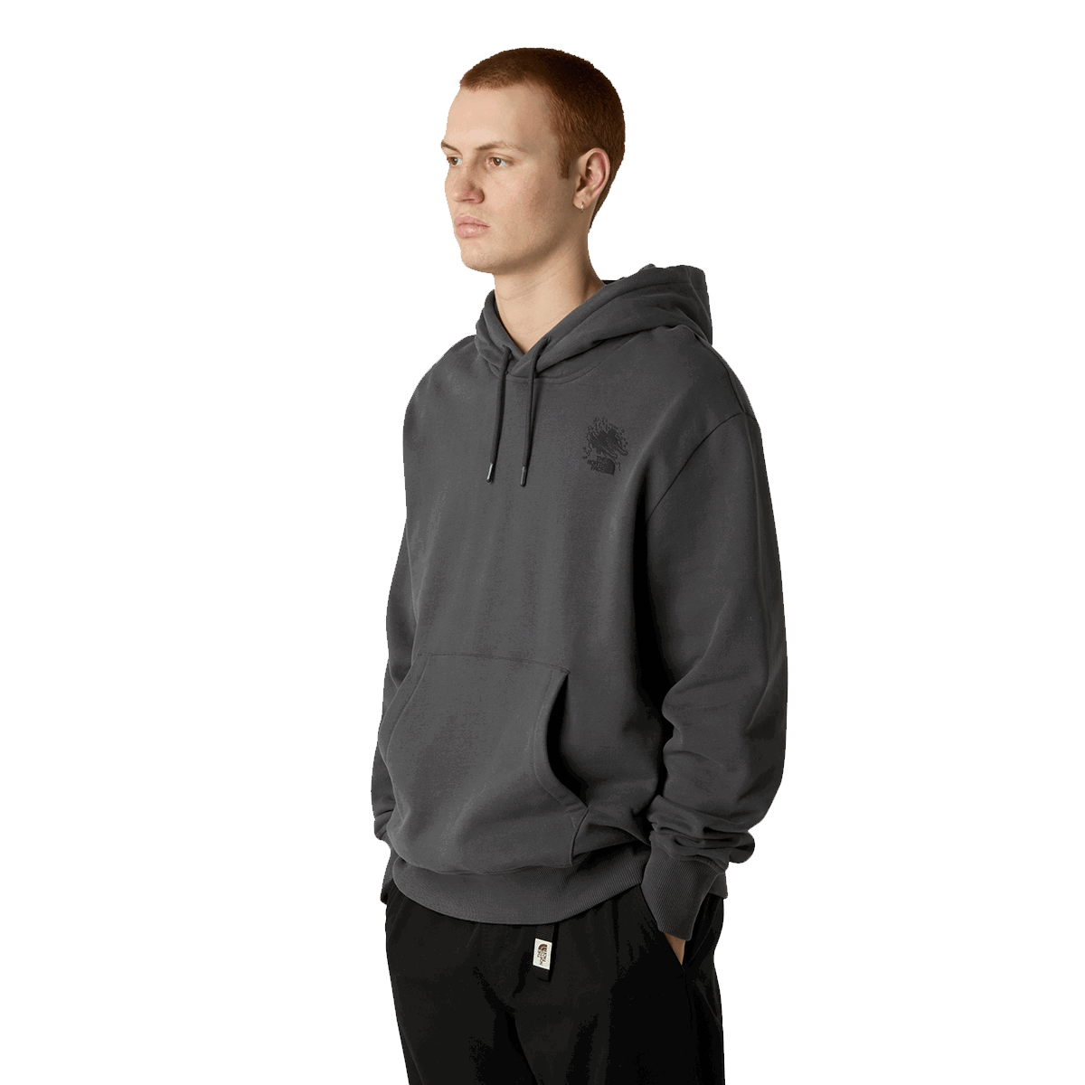 Суитчър The North Face Powder Days Relaxed Graphic Hoodie Сиво | NF0A8E4G0C51, 0