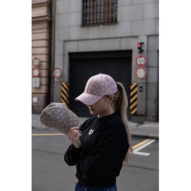 Шапка с козирка New Era 9FORTY MLB Monogram New York Yankees Pale Rose Розово | 60434993, 7