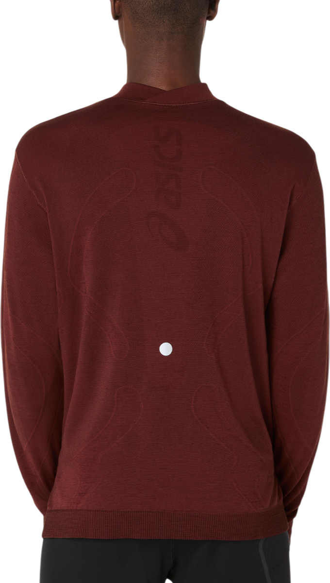 Тениска Asics ROAD WINTER SEAMLESS Long Sleeve Top Бургунди | 2011d360-200, 1