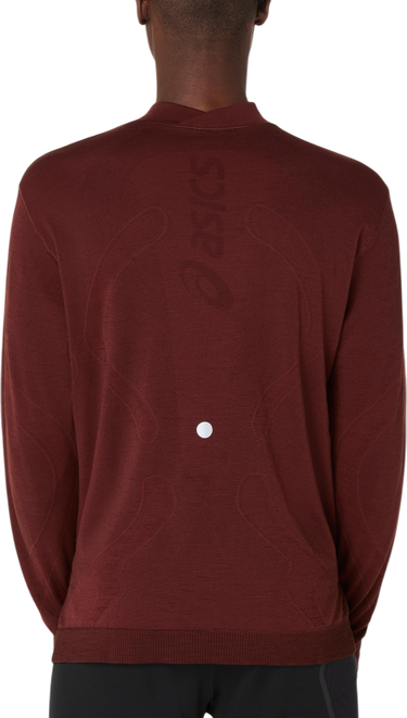 Тениска Asics ROAD WINTER SEAMLESS Long Sleeve Top Бургунди | 2011d360-200, 1