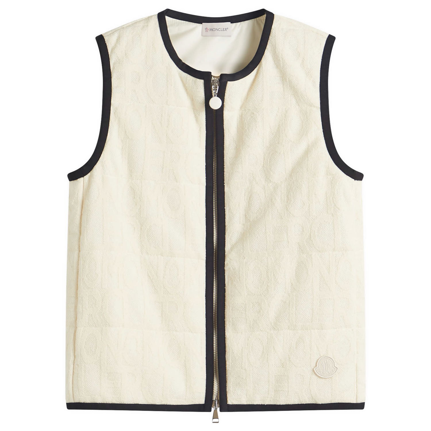 Жилетка Moncler Moncler Women's Quilted Vest Бяло | 8G000-39-89AX9-034, 1